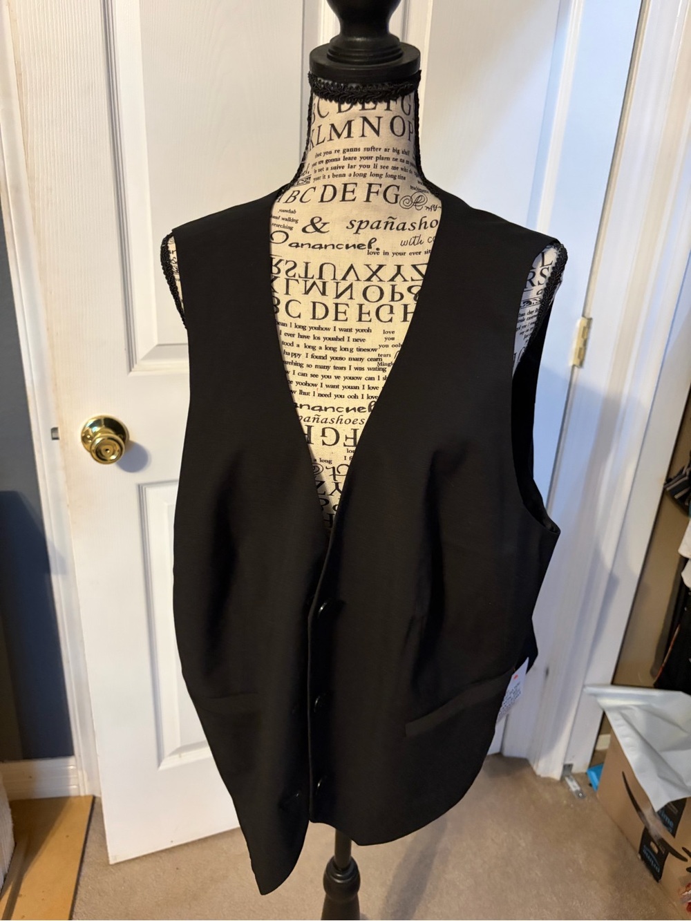 Classic Black Women’s Vest